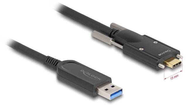 Aktivni USB kabl 7,5 m crna