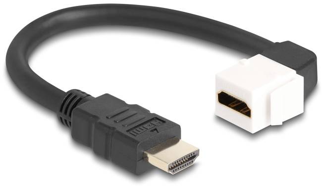 Delock HDMI kabl 0,2 m crna, bela 3380362
