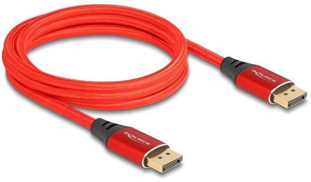 Delock DisplayPort kabl 2 m crvena