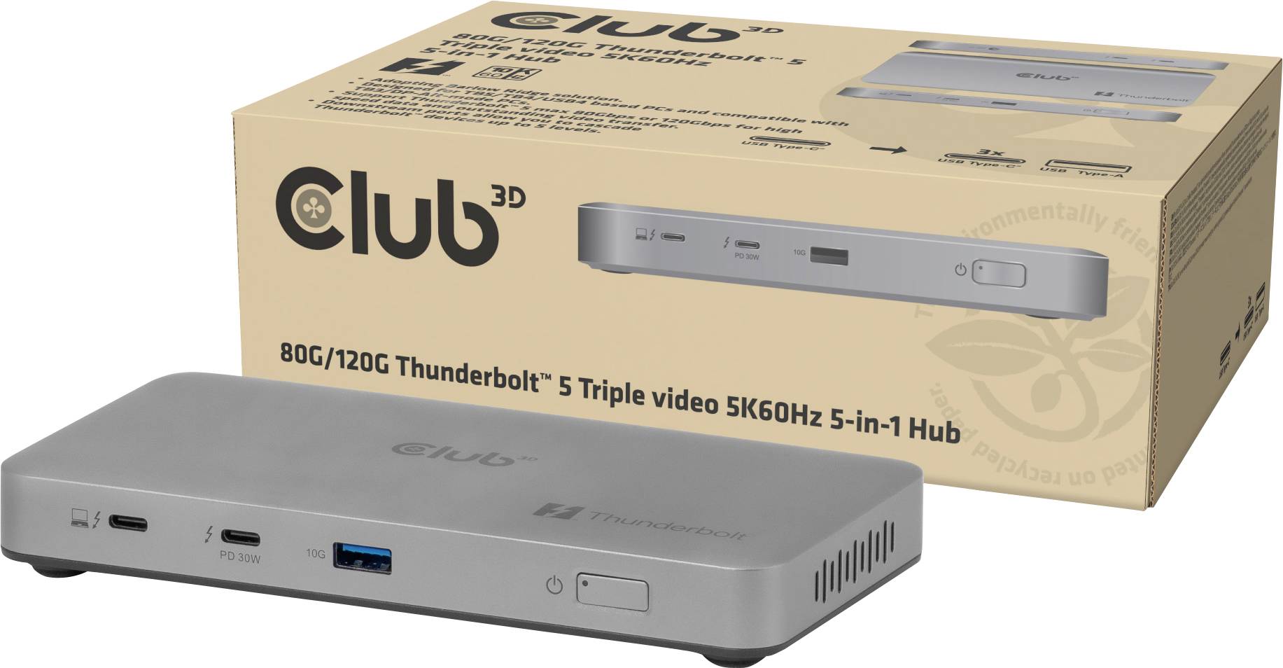 CLUB3D CSV-2563 mrežni adapter priključni kabl TV ekran 3 g