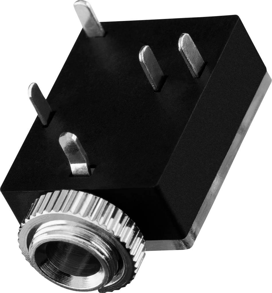 Monacor PG-203JN utičnica 3,5 mm plastika 1 kom 3 g