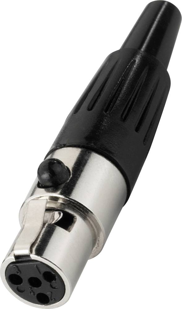 XLR-407/J Miniaturni XLR-407/J mini XLR spojnica metal 1 kom