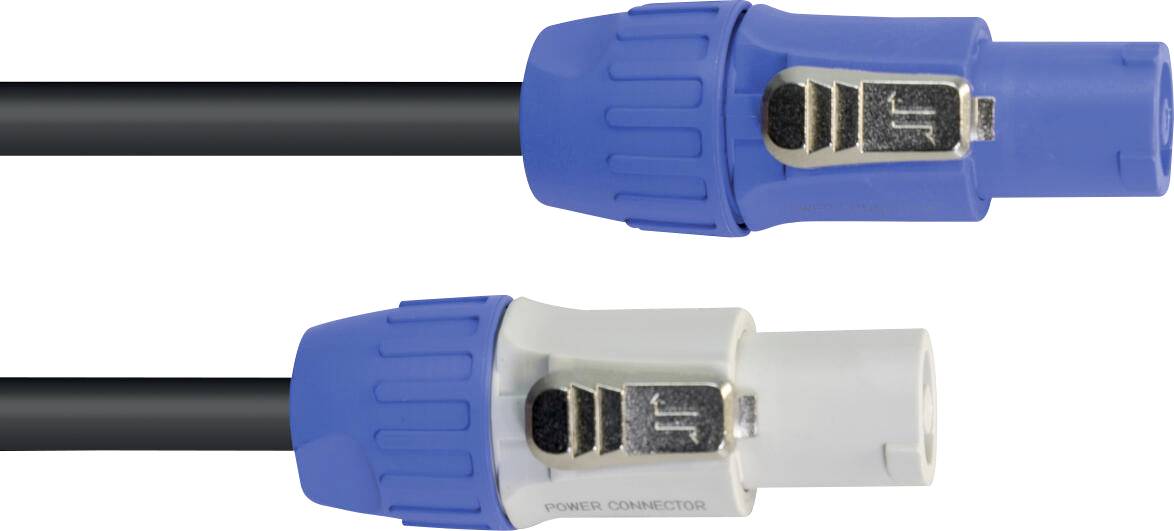 Eurolite P-Con 3-polni DMX kabl 10 m crna XLR utikač 3-polni