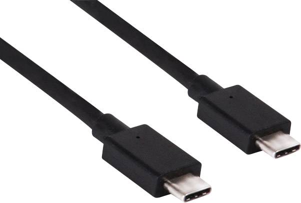 club3D USB CAC-1522 USB kabl 0,80 m crna muški konektor USB-C®
