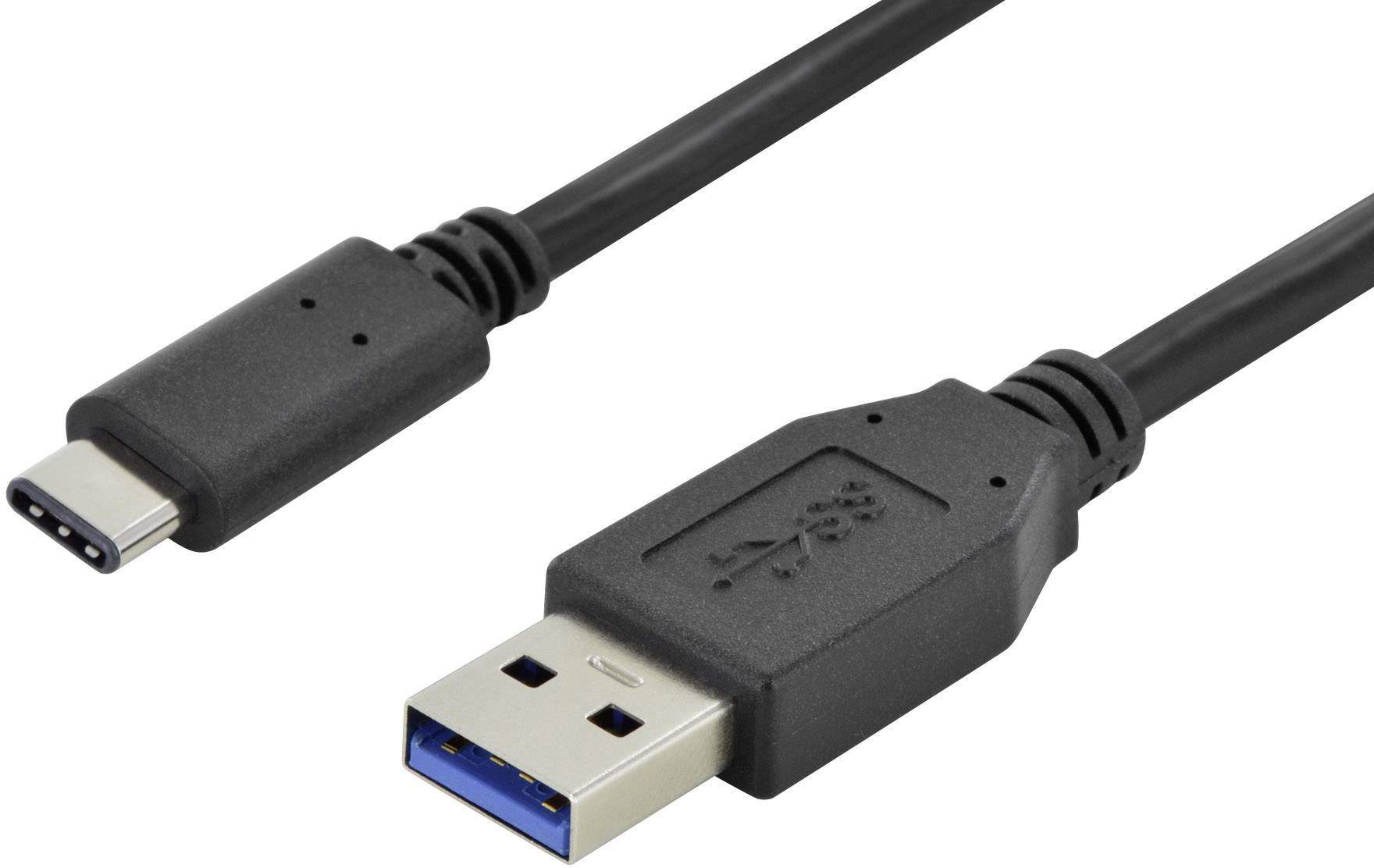 Digitus USB AK-300136-010-S USB kabl 1,00 m crna