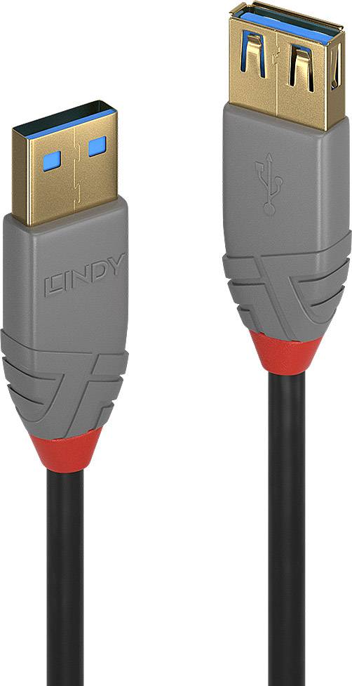 LINDY USB USB kabl 3,00 m crna 1848269