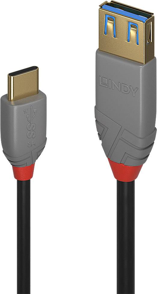 LINDY USB USB kabl 0,15 m crna USB 3.2 gen. 2 (USB 3.1)