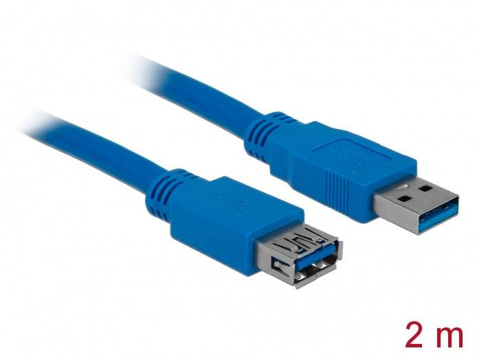 Delock USB USB kabl 2,00 m plava 1880873