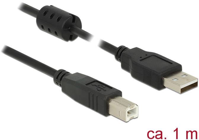 Delock USB USB kabl 1,00 m crna 1881035