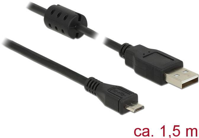 Delock USB USB kabl 1,50 m crna 1881042