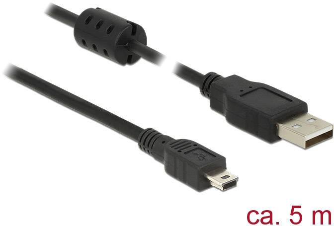 Delock USB USB kabl 5,00 m crna 1881049