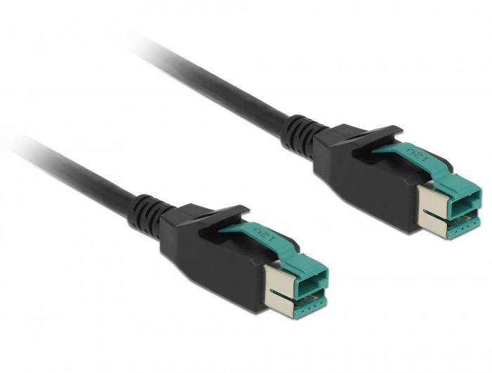 PoweredUSB USB kabl 3,00 m crna USB tokovni utikač 12 V