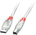 LINDY USB USB kabl 3,00 m transparentna USB 2.0