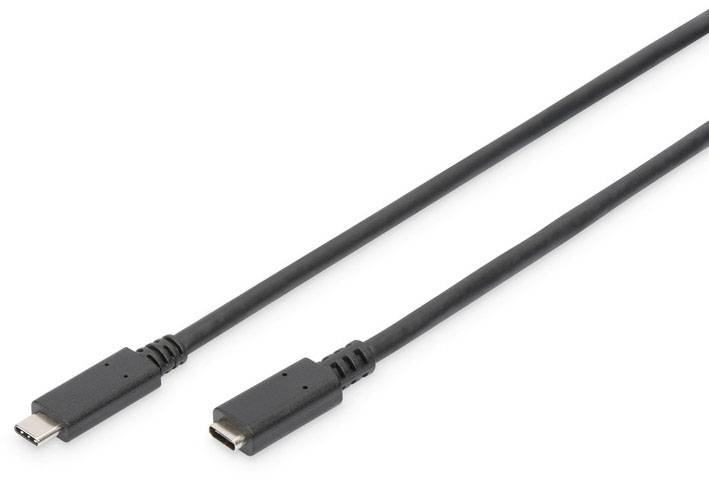 Digitus USB AK-300210-015-S USB kabl 1,50 m crna ženski konektor USB-C®
