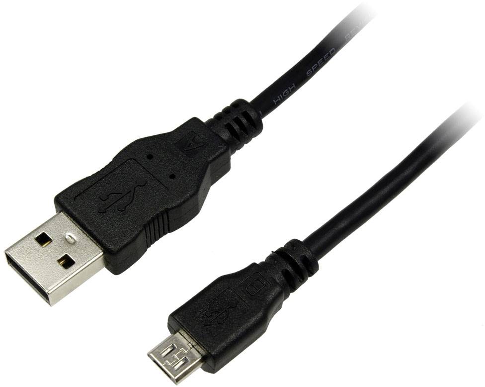 LogiLink USB USB kabl 5,00 m crna USB 2.0