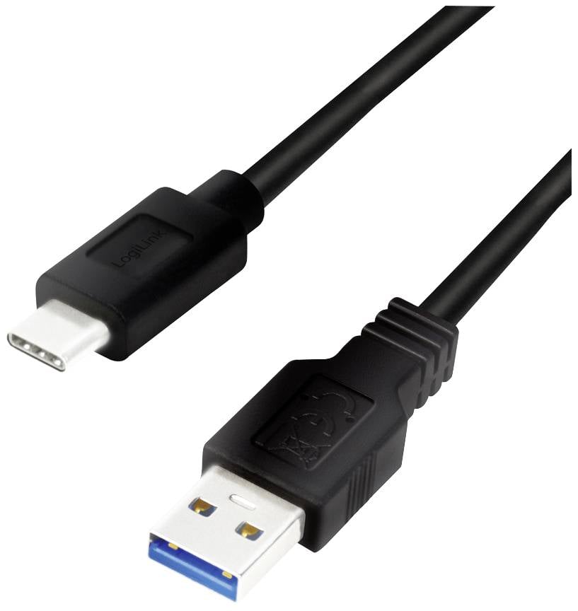 LogiLink USB USB kabl 0,50 m crna USB 3.2 gen. 1 (USB 3.0)