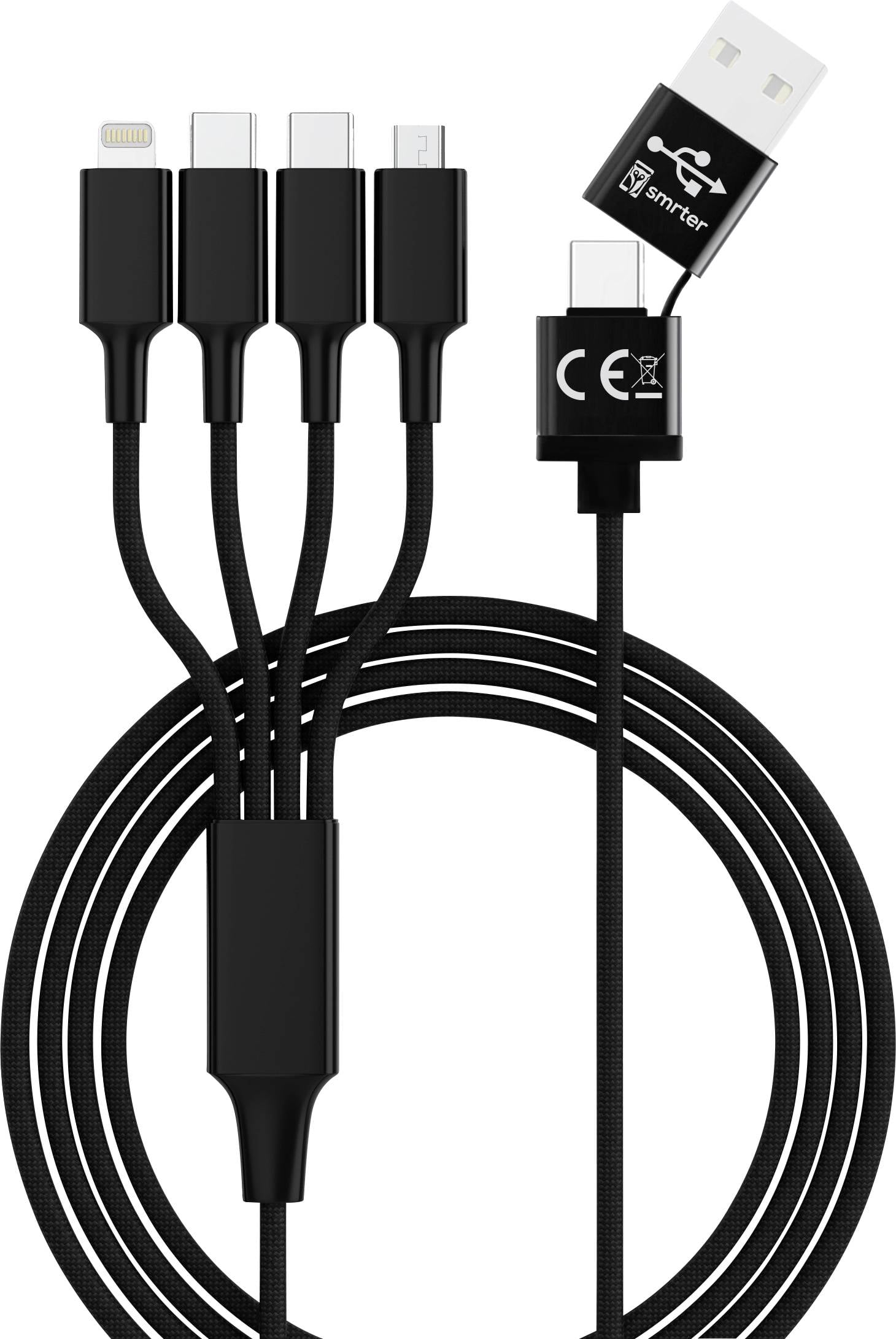 Smrter USB USB kabl za punjenje 1,20 m crna za kabl