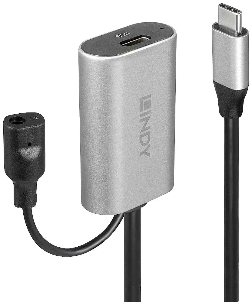 LINDY USB USB kabl 5,00 m crna USB 3.2 gen. 1 (USB 3.0)