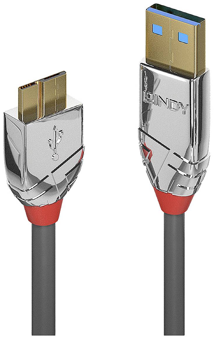 LINDY USB USB kabl 3,00 m siva USB 3.2 gen. 1 (USB 3.0)