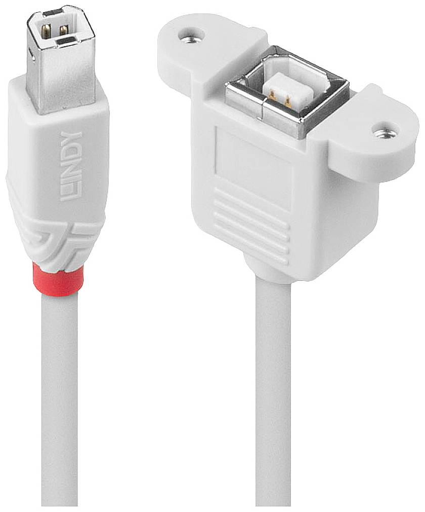 LINDY USB USB kabl 1 m siva USB 2.0