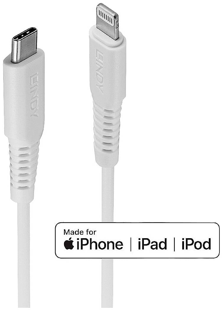 LINDY USB USB kabl 2,00 m bela USB 2.0