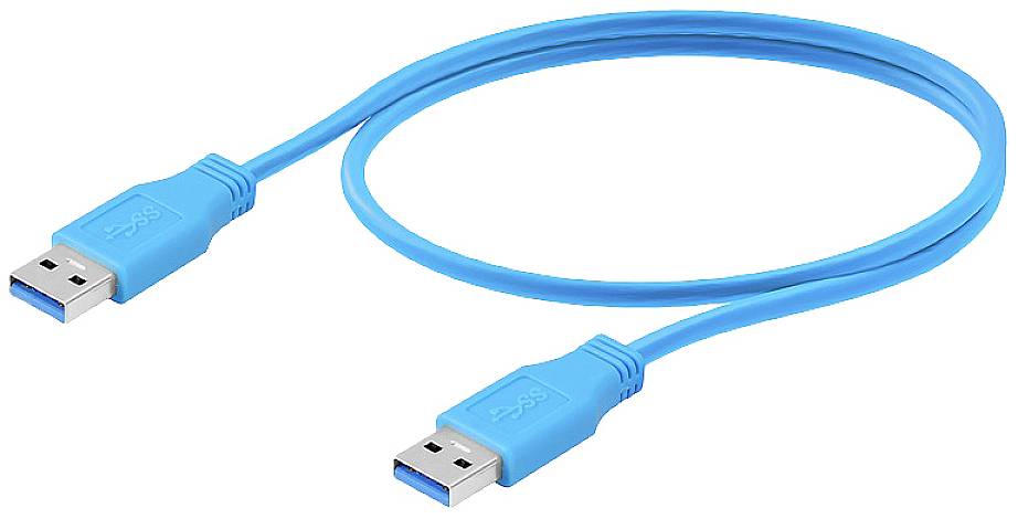 Weidmüller USB USB kabl 3,00 m plava priključni konektor