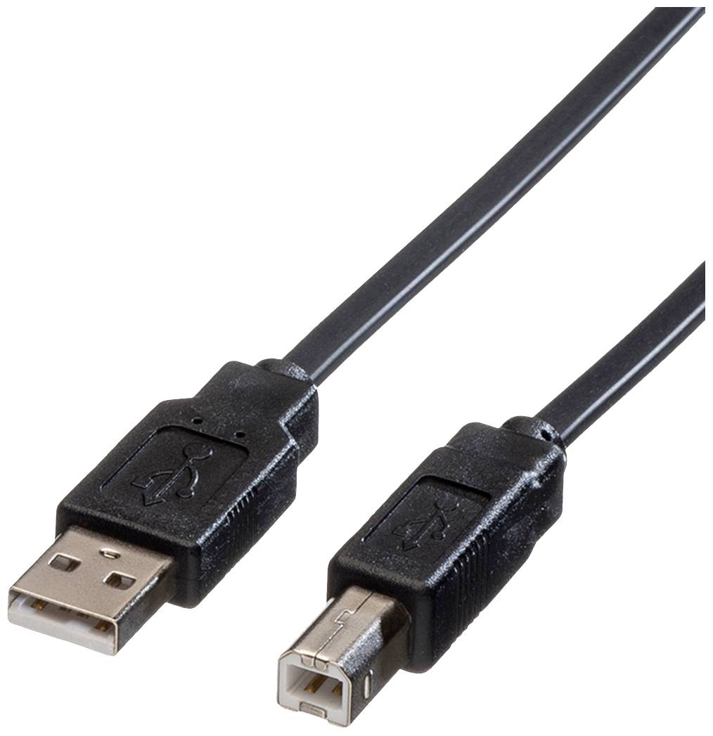 Roline USB USB kabl 1,80 m crna USB 2.0 2557542