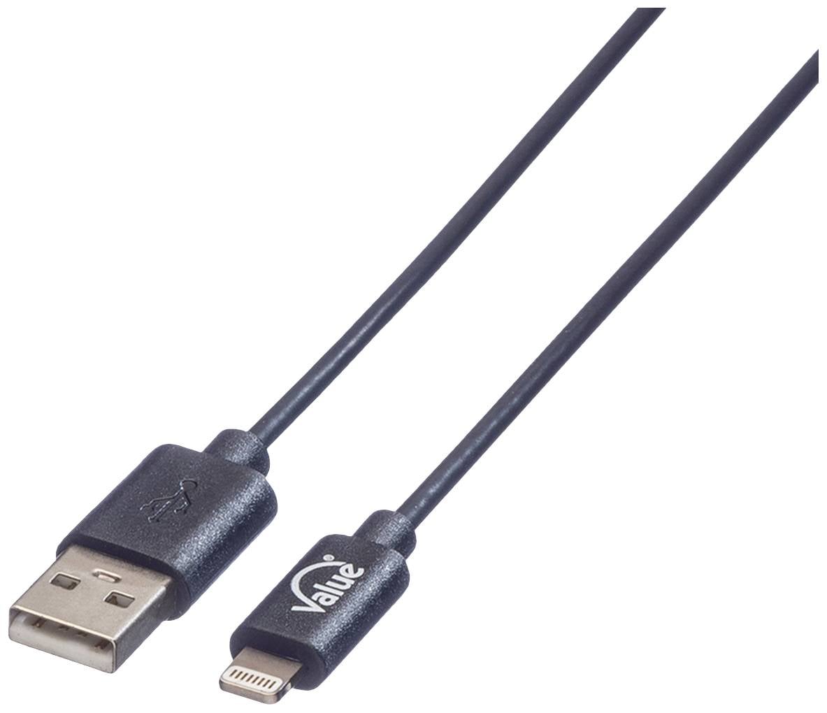 VALUE USB USB kabl 1,00 m crna USB 2.0