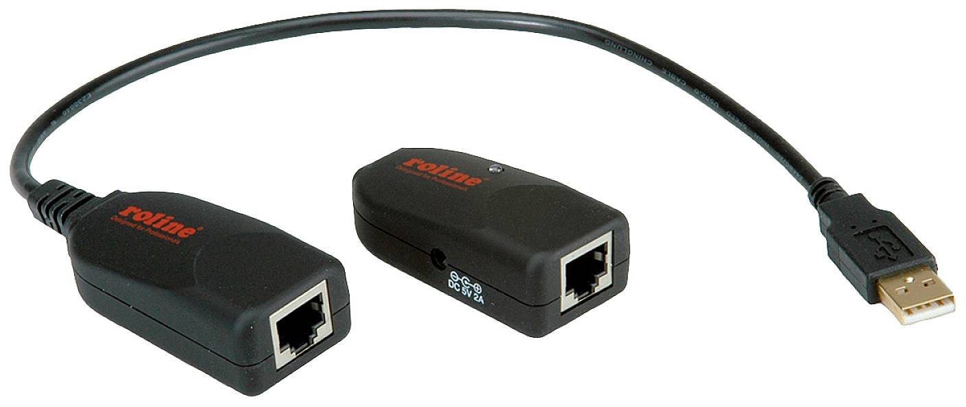 ROLINE USB USB kabl 50 m crna USB 2.0 2558437
