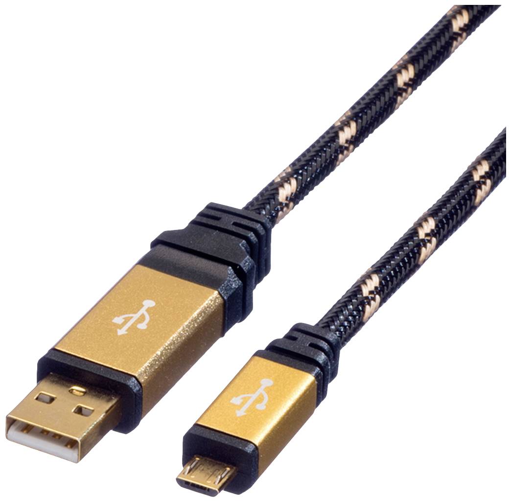 Roline USB USB kabl 1,80 m višebojna USB 2.0 2558637
