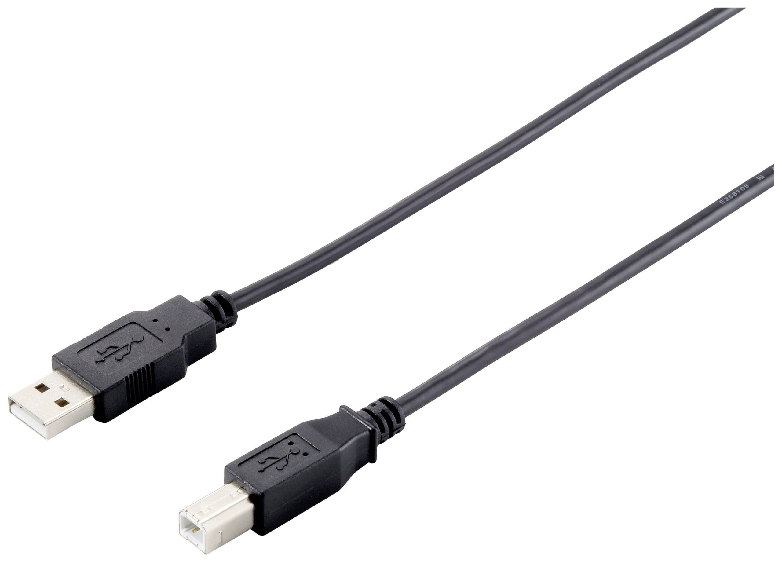Equip USB USB kabl 5,00 m crna
