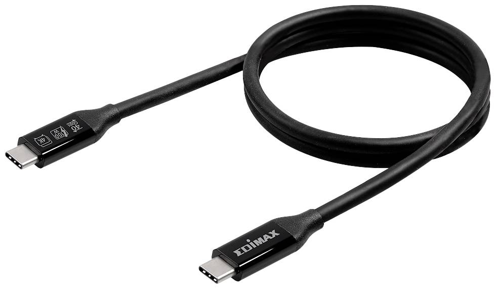 EDIMAX USB UC4-0050TB USB kabl 0,50 m crna USB-C®