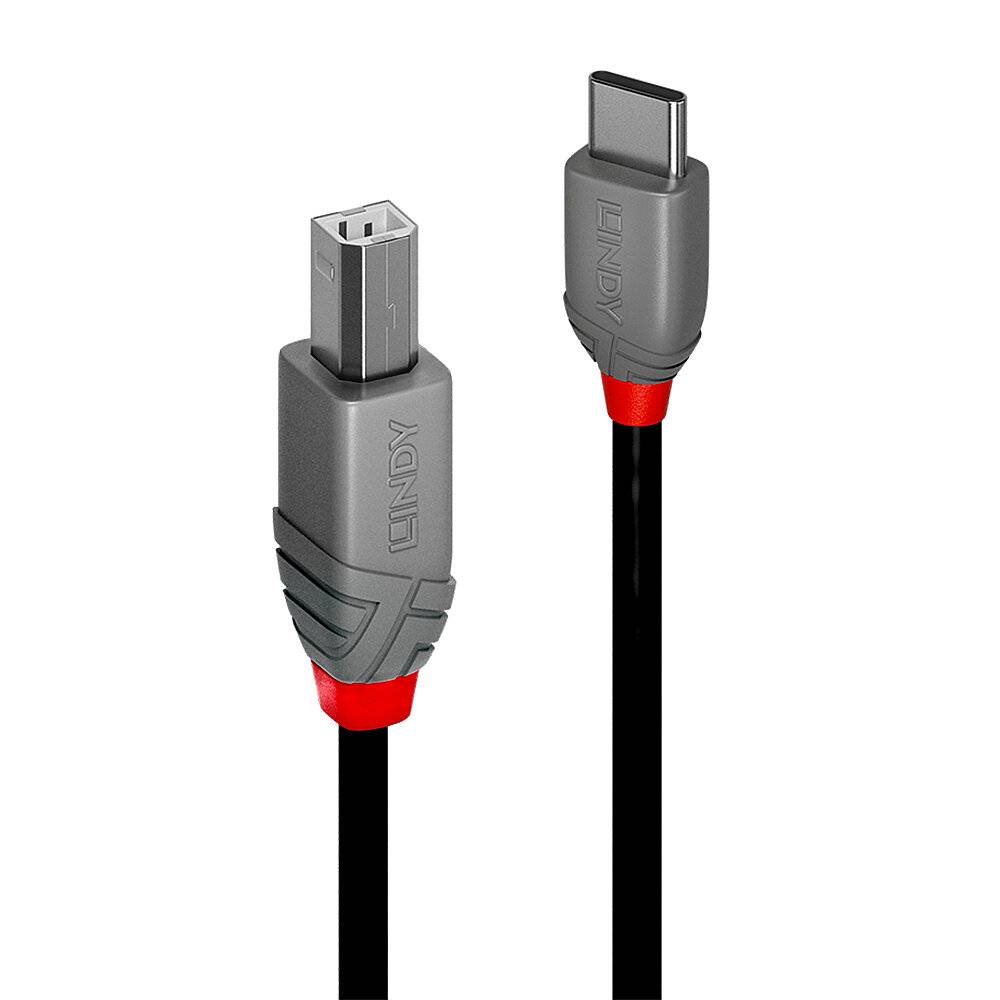 LINDY USB USB kabl 1,00 m crna USB-C® 2842259