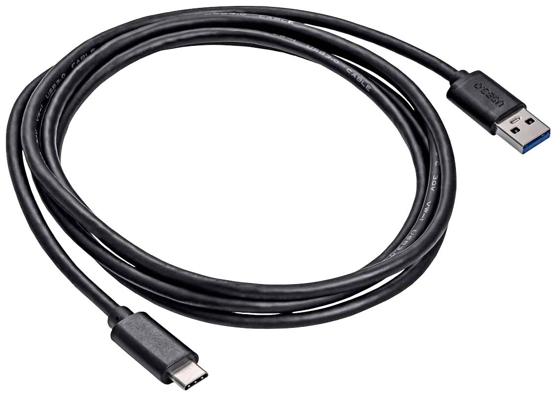Akyga USB AK-USB-29 USB kabl 1,80 m crna USB-C®