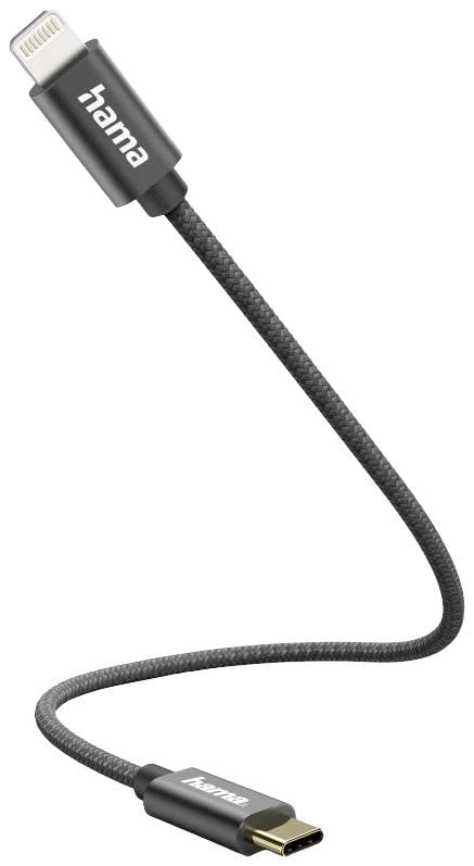 Hama USB USB kabl za punjenje 0,20 m crna USB 2.0 2886430