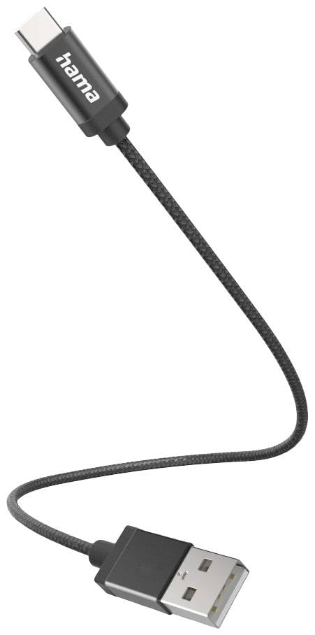 Hama USB USB kabl za punjenje 0,20 m crna USB 2.0 2886432