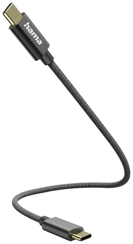 Hama USB USB kabl za punjenje 0,20 m crna USB 2.0 2886433