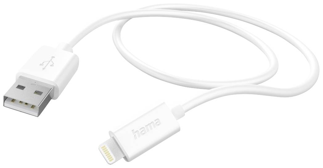Hama USB USB kabl za punjenje 1,00 m bela USB 2.0