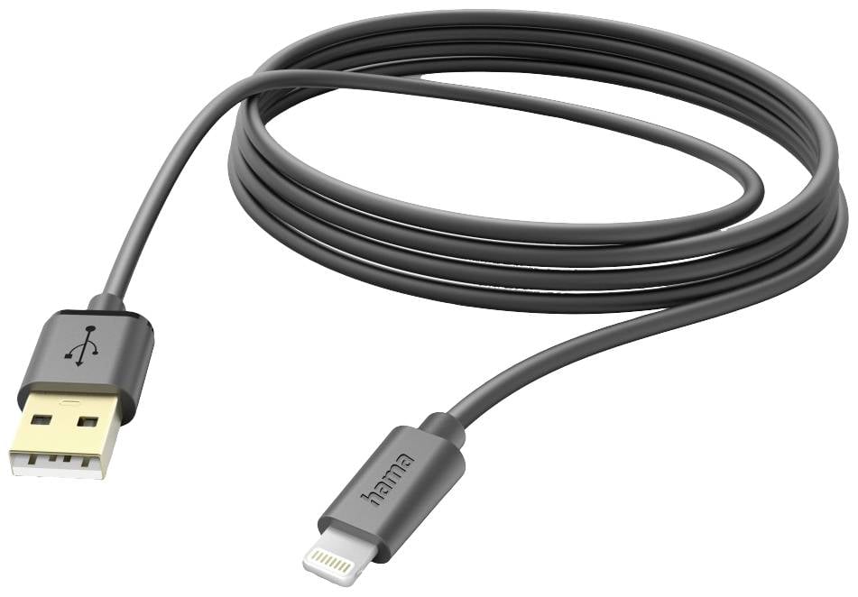 Hama USB USB kabl za punjenje 3,00 m crna USB 2.0
