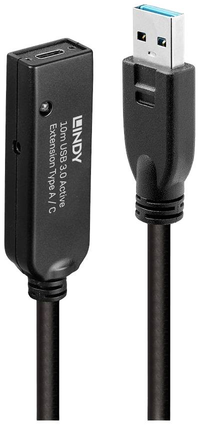 LINDY USB USB kabl 10,00 m crna 3013211