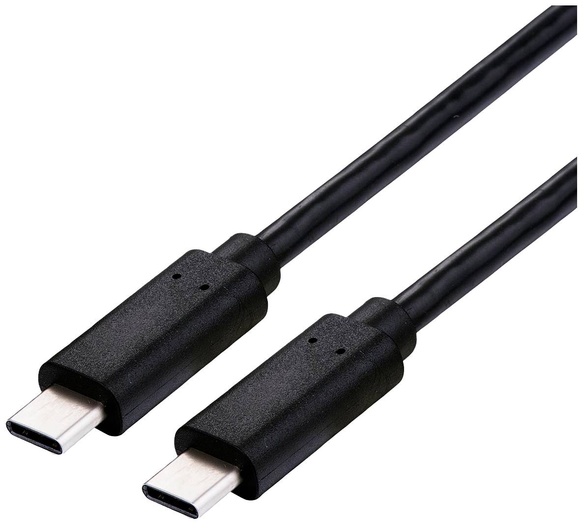 Roline USB-C USB kabl 0,80 m crna USB4™ 3017722