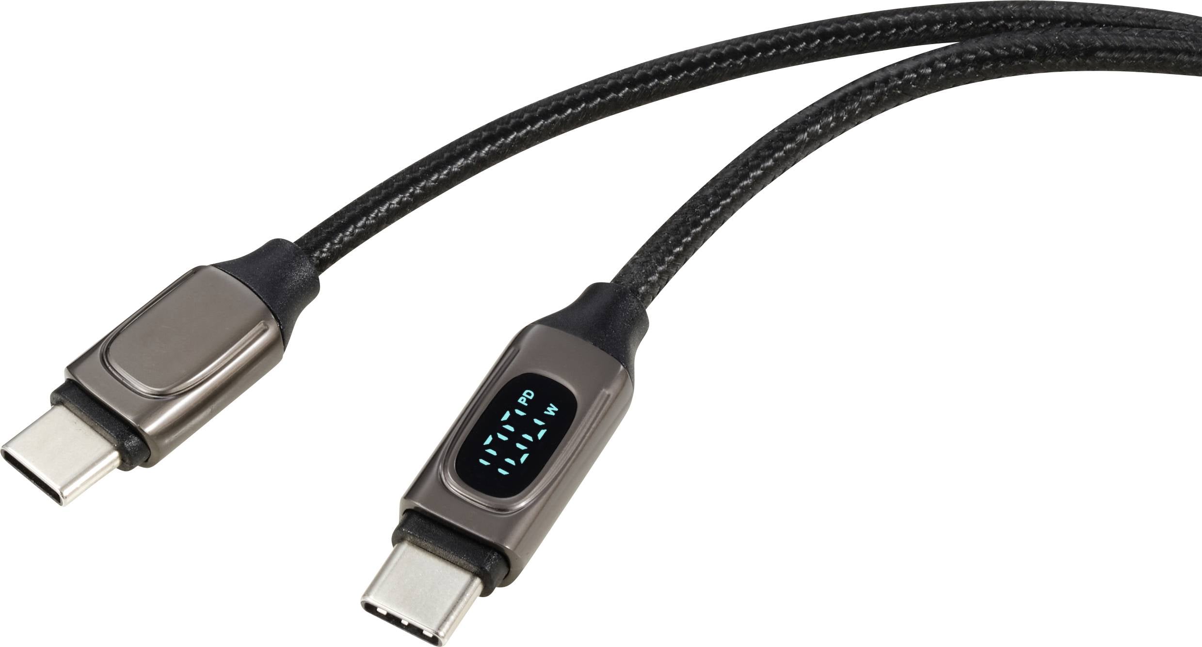 Renkforce USB RF-6249498 USB kabl 2,00 m srebrna (kovinska) USB-C®