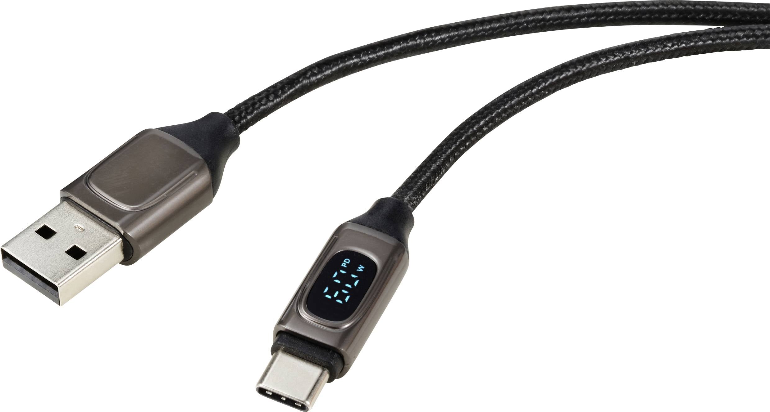 Renkforce USB RF-6249502 USB kabl 2,00 m srebrna (kovinska) USB-C®