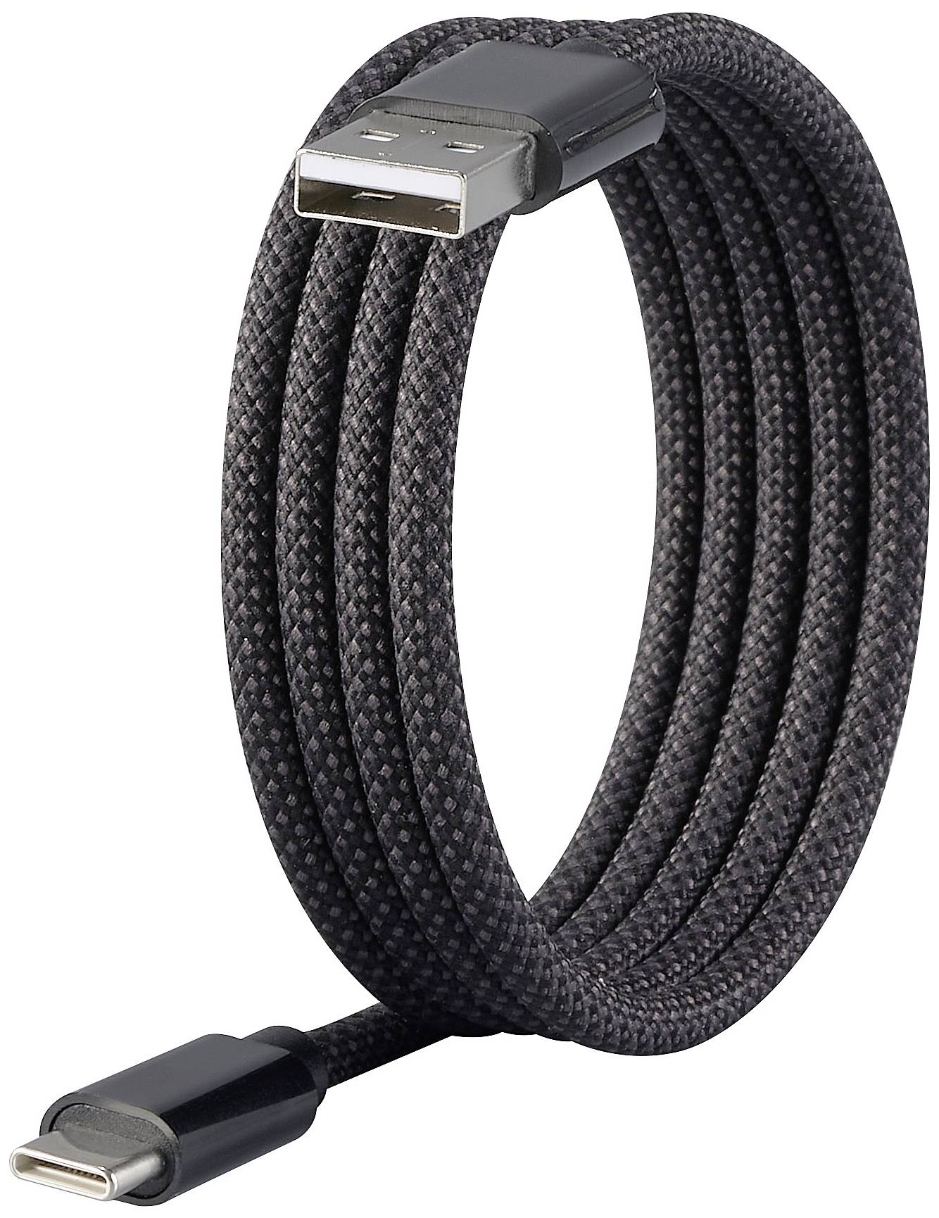 Renkforce USB RF-6437924 USB kabl 1,00 m crna USB-C®, USB