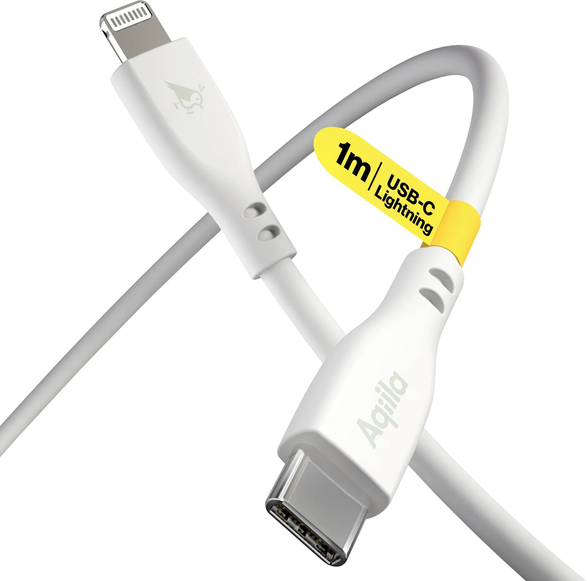 Apple USB-C kabl 1,00 m bela USB-C®, Lightning