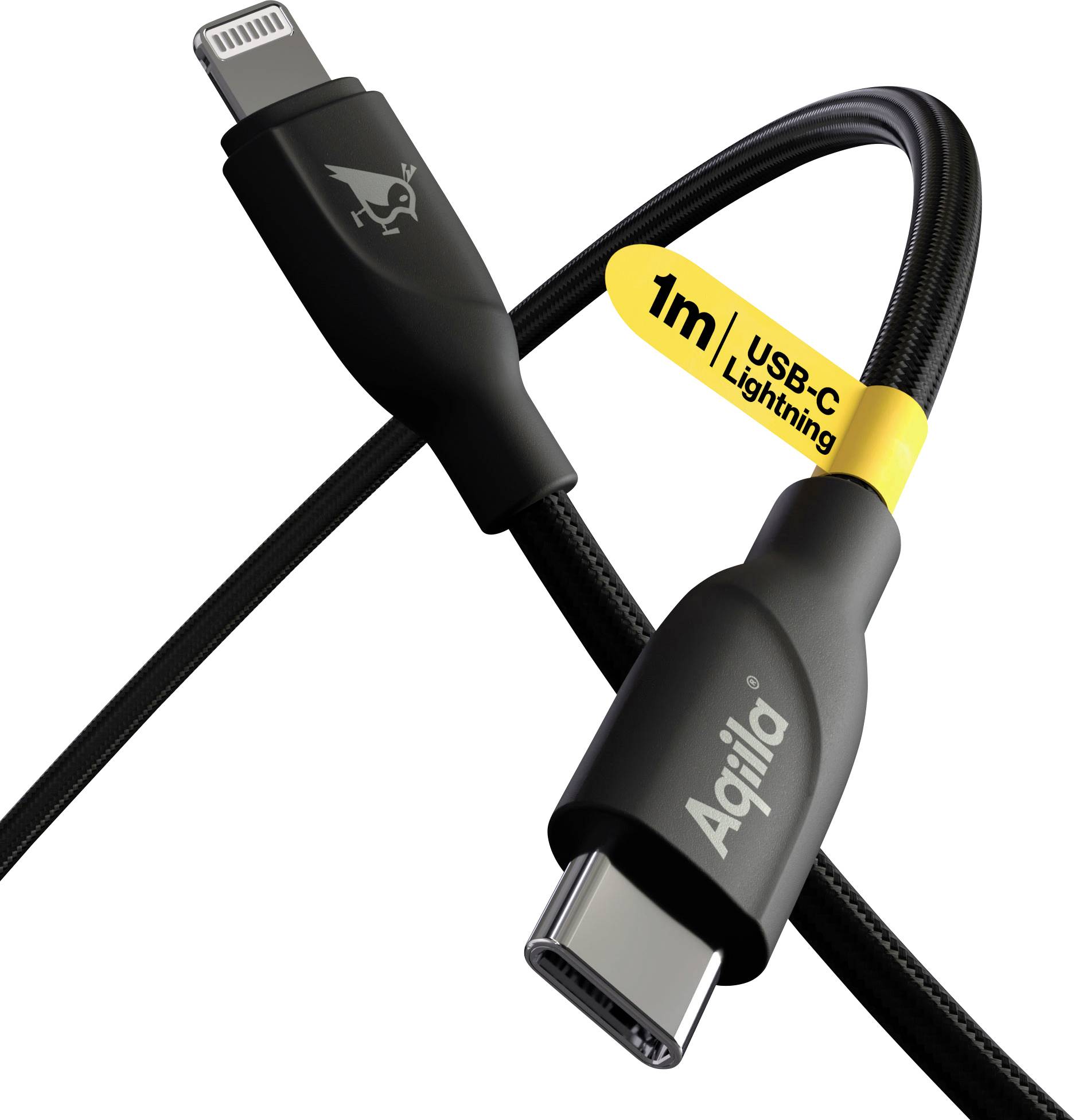Apple USB-C kabl 1,00 m crna USB-C®, Lightning