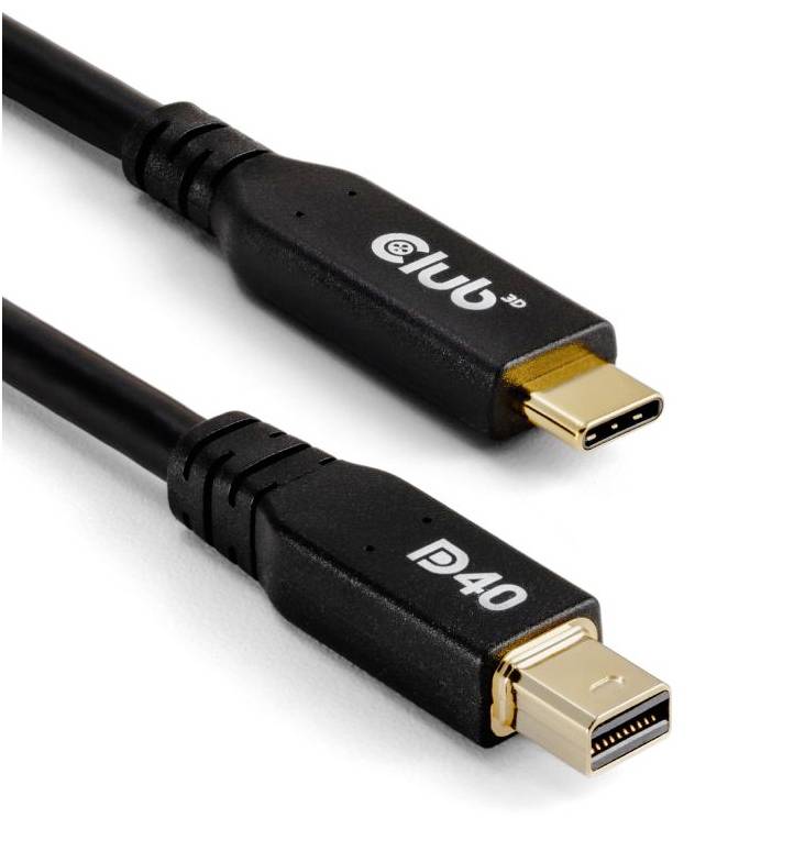 CLUB3D CAC-1561 USB-C Display kabl 2,00 m crna
