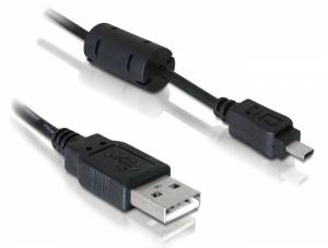 Delock USB UC-E6 USB kabl 1,83 m crna