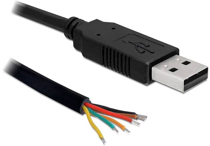 Delock USB USB kabl 1,80 m crna 3378414