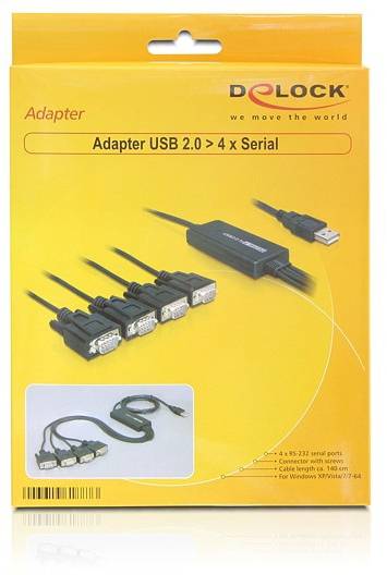 Delock USB 9-polni USB kabl 1,40 m crna